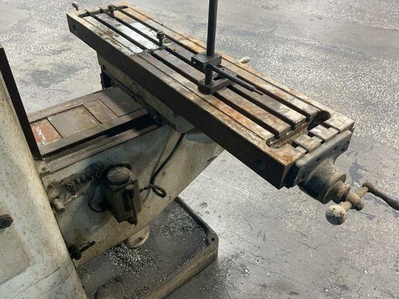 WELLS-INDEX 10”X42” VERTICAL MILL  -  887