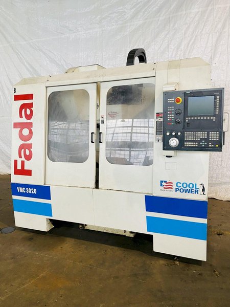 FADAL 3020 HT VERTICAL MACHINING CENTER. STOCK # 0633721