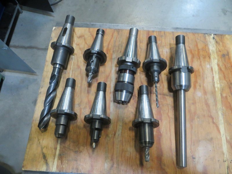 40 Taper Tool Holders (8)- Auction Item