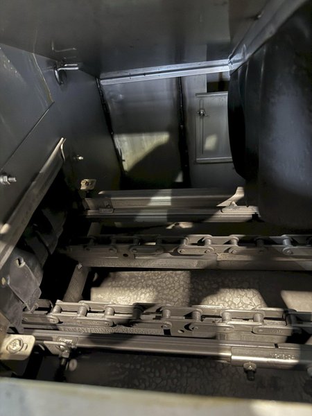 9" X 192" RANSOHOFF LEANVEYOR FOUR STAGE (WASH/RINSE/RINSE/BLOW OFF) WASHER. STOCK # 1113425.