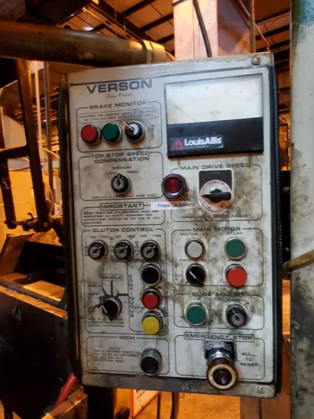 VERSON 150 TON GAP FRAME PRESS, S/N 28218, STOCK# 14191J