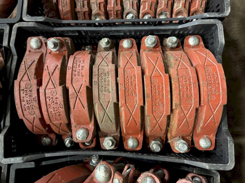 4&quot; TO 10&quot; VICTAULIC &amp; RIGIDLOK PIPE COUPLINGS: YOBRO #24414