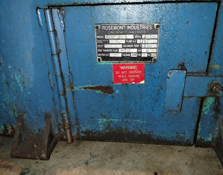 ROSEMONT MODEL #RDO 8-4 WASHER: YOBRO #24607