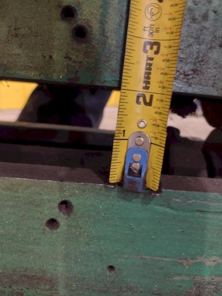 26" X 1/2 HP WILDER MOTORIZED POWER METAL SHEET SLITTER: STOCK #23412