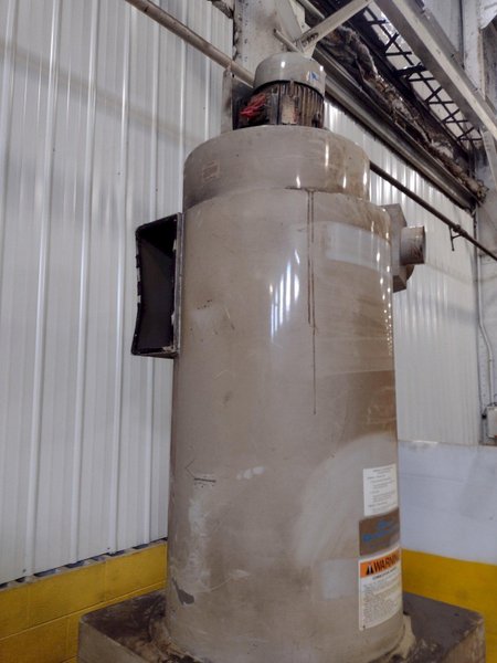 42" X 50 HP TIMESAVER MODEL #343-1SG  SLAG GRINDER BELT SANDER WITH HAMMOND DUST COLLECTOR: STOCK #17009