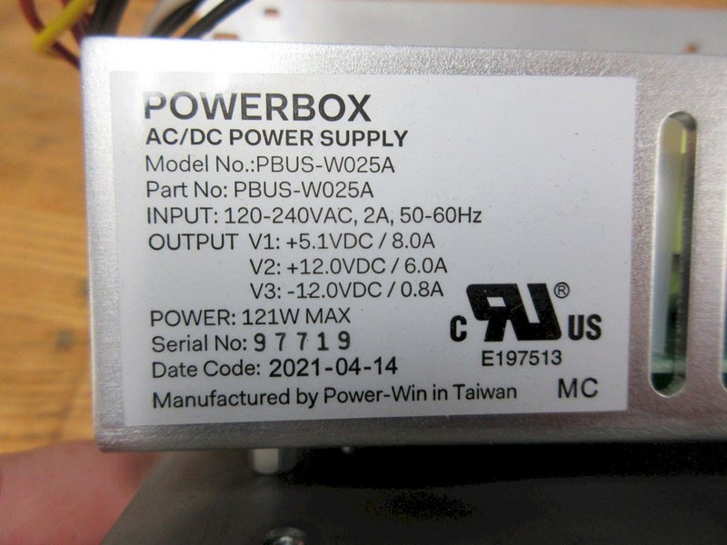 Used Haas PBUS-W024B Low Voltage Power Supply