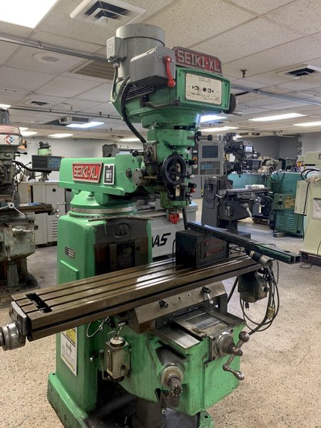 Seiki XL Vertical Milling Machine, S/N 6636