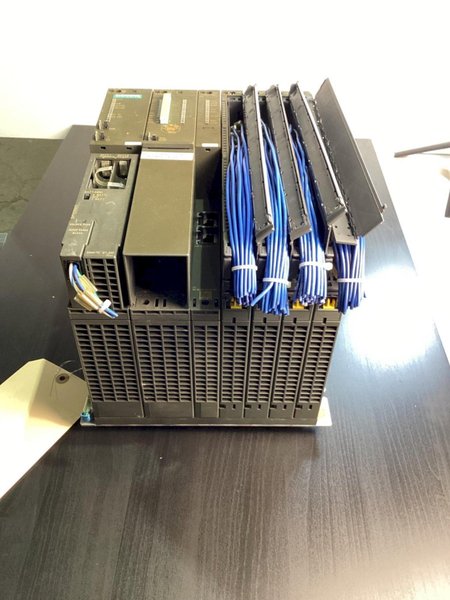 SIEMENS S7-400 Combo PS405 CPU416F PN/DP CP443-1 + (4) SM422 Modules USED