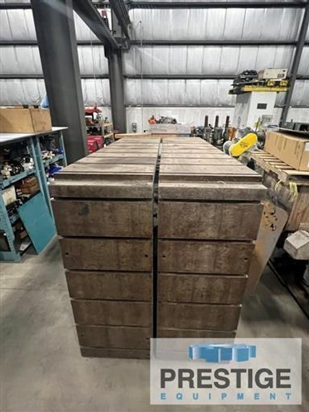 120" x 27.75" x 71.75" T-Slotted Angle Plates