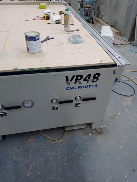 4′ x 8′ Vision VR48V CNC Router/Engraver, 2021