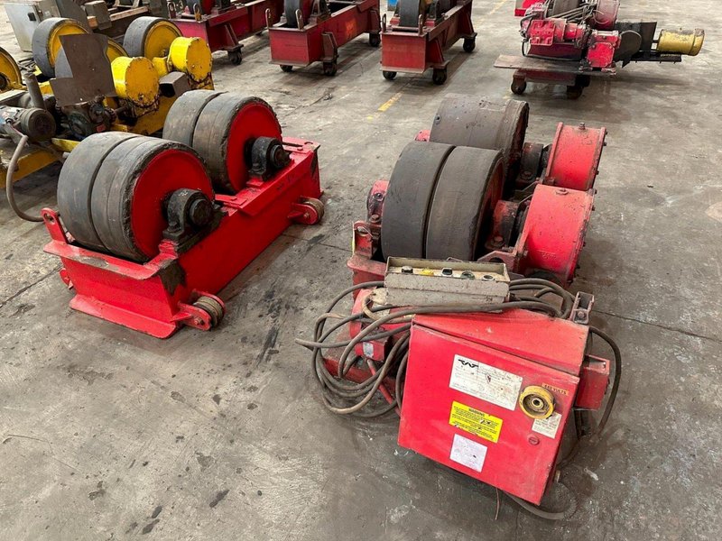 60 TON WELDWIRE MODEL #WWRI-30 POWERED TANK TURNING ROLLS: YOBRO #25738