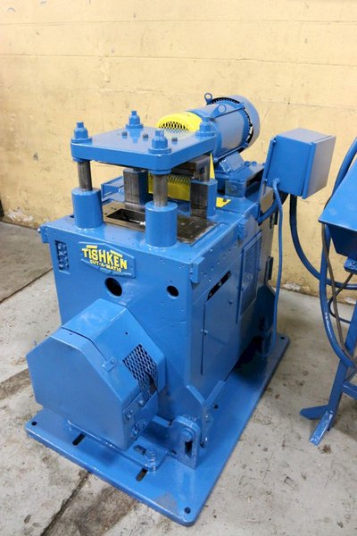 18 TON TISHKEN MODEL #CO-6-412 CUT OFF PRESS:  STOCK #67399