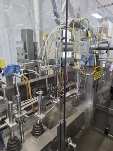 HMC Pouchmaster Packager IM 7-12 HFFS for Liquid Packaging in 1-up or 2-up Configuration, 2020