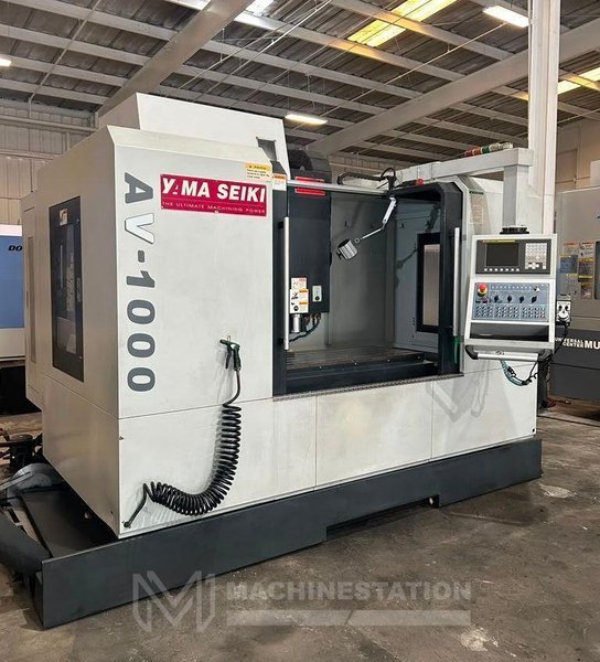 Yama Seiki AV-1000 CNC Vertical Machining Center – 10000 RPM Mill