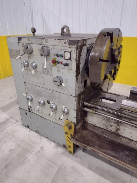 25&quot;/35&quot; X 157&quot; HERCULES MODEL #SPM-630x4000 GAP BED ENGINE LATHE 4&quot; HOLE: STOCK 12137