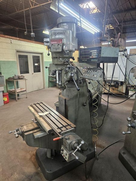 2 HP BRIDGEPORT SERIES 1 VERTICAL MILL. STOCK # 0957323