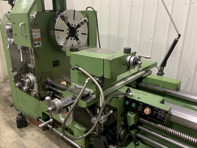 36" X 60" TIMEMASTER GAP BED ENGINE LATHE: STOCK #80849
