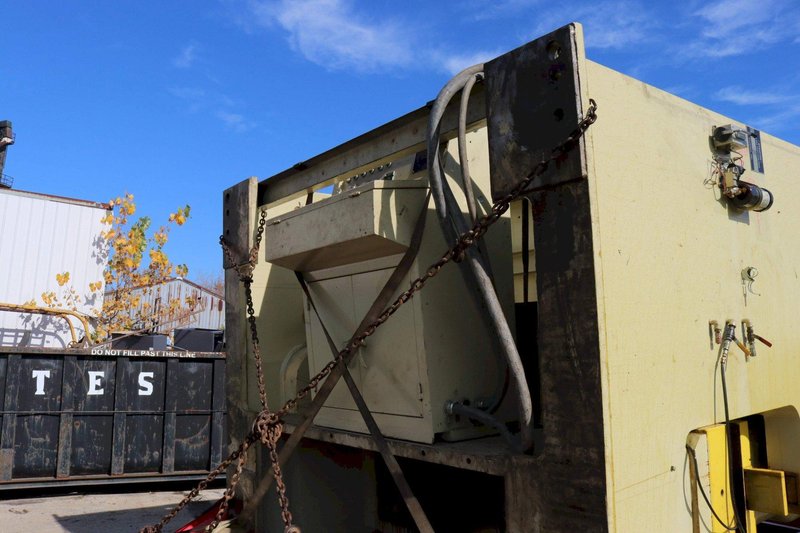 220 TON STAMEC GAP FRAME DOUBLE CRANK PRESS: STOCK #73494