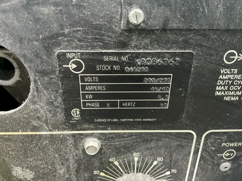 MILLER 200 A WELDER  -  MILLERMATIC 200