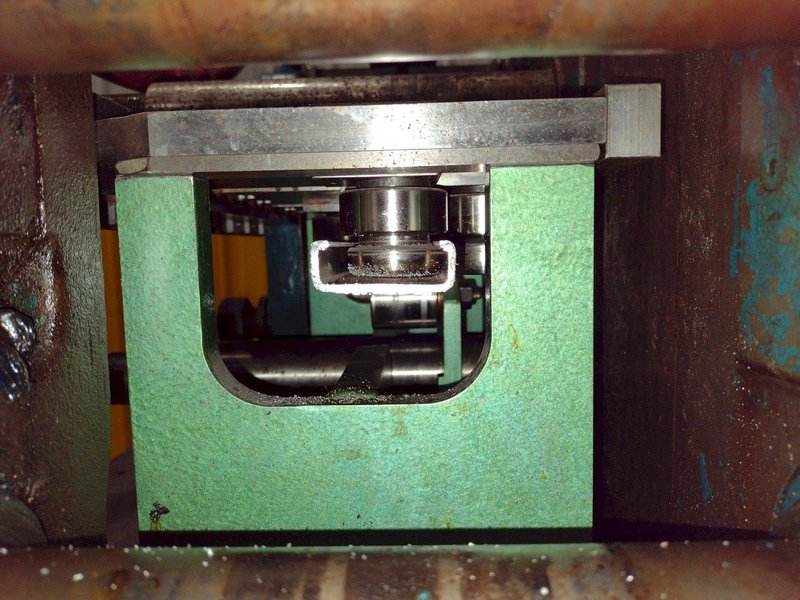 14 STAND X 2” TISHKEN MODEL #14-MW-2 ROLLFORMER 8" ROLL SPACE: YOBRO #24861