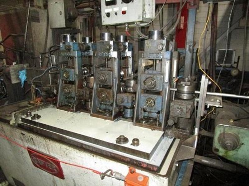 1 1/2&quot; X .083&quot; RAFTER LASER STAINLESS TUBE MILL LINE W/ IN-LINE BRIGHT ANNEALING