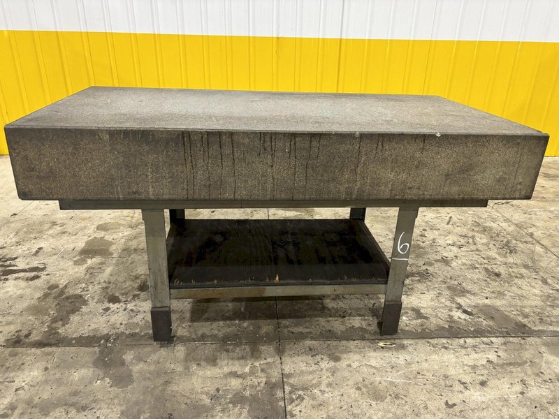36&quot; X 72&quot; MITUTOYO GRAPLATE GRADE A GRANITE TABLE: STOCK #21261