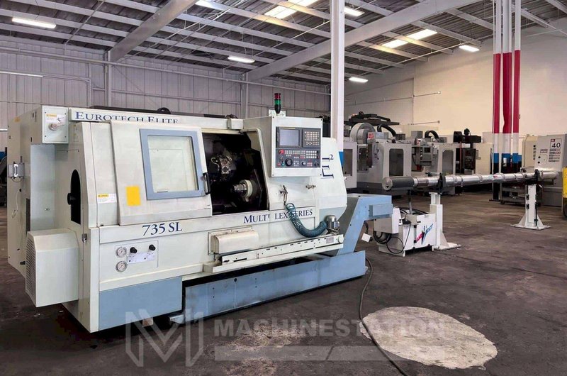 Eurtotech 735SL CNC Turning Center – Sub Spindle Lathe