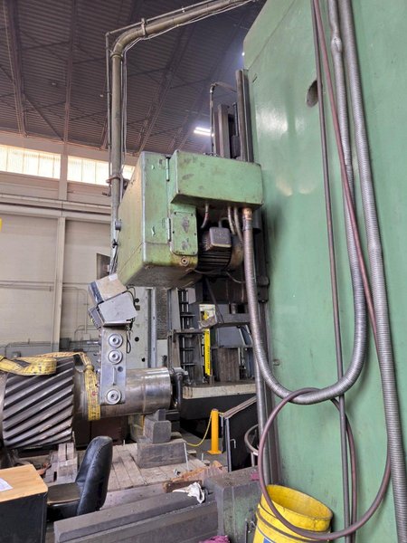 110&quot; DORRIES 3-HEAD VERTICAL TURRET LATHE VTL, 60&quot; PART HEIGHT: YOBRO #23904