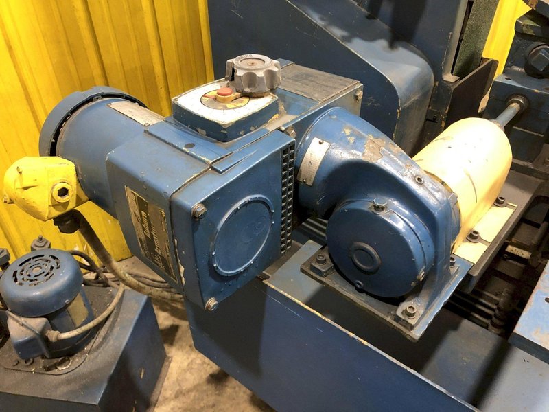 9" WIDE X 30" TABLE SUNDSTRAND VERTICAL BELT ROTARY TABLE "TIP" GRINDER: STOCK #18229