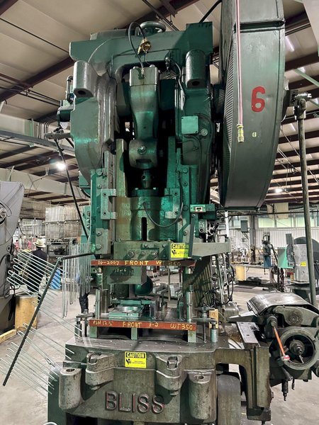 95 TON BLISS MODEL #28 OBI PRESS. STOCK # 0637623