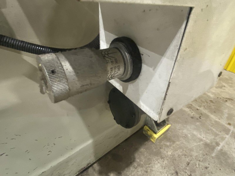 50 TON YIFANG MODEL #YC-50T HYDRAULIC C-FRAME PRESS, 15.75" STROKE: STOCK #20191