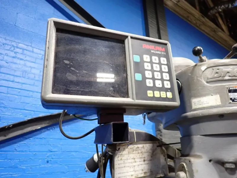 BRIDGEPORT 42" X 9" VERTICAL MILL