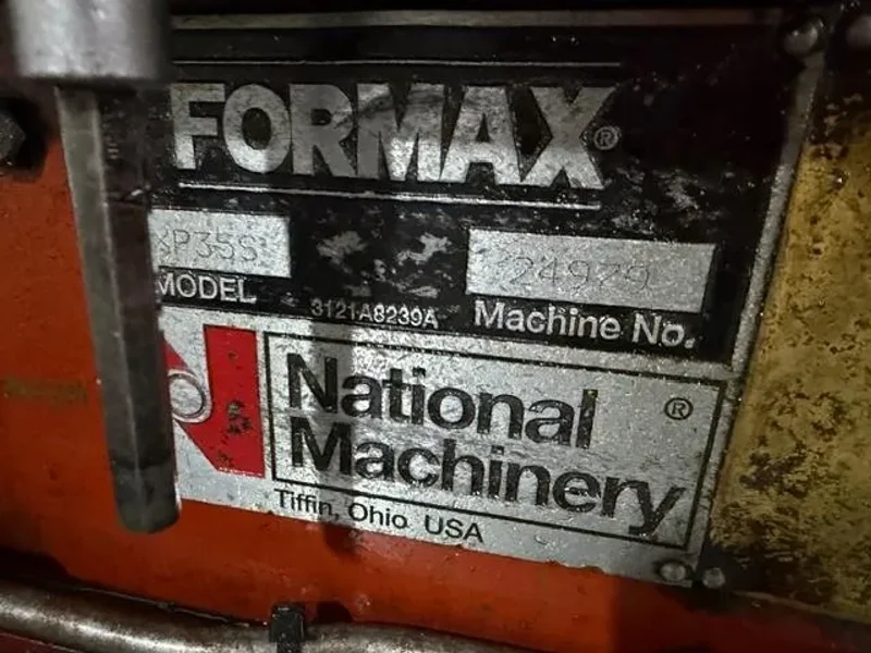 NATIONAL FORMAX PLUS FXP35S COLD FORMER