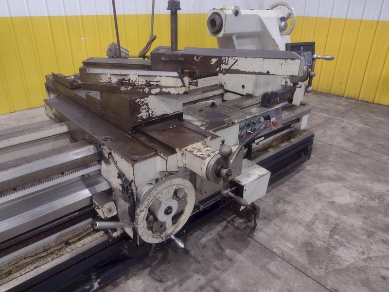 40" X 120" WILLIS MODEL #PA4010030 HOLLOW SPINDLE ENGINE LATHE, 10" HOLE, MAMMOTH SERIES, NEW 2009: STOCK #22267