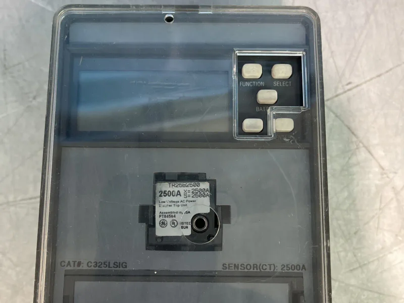 GENERAL ELECTRIC 2500 A MICROVERSATRIP PLUS TRIP UNIT  -  C325LSIG
