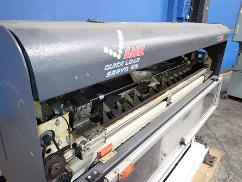 LNS 63" AUTOMATIC BAR FEEDER   -  Q.L.SERVO S3