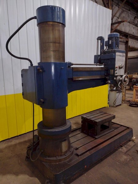 5&#039; x 13&quot; SHARP MODEL #RD-1600 RADIAL ARM DRILL: STOCK #18542