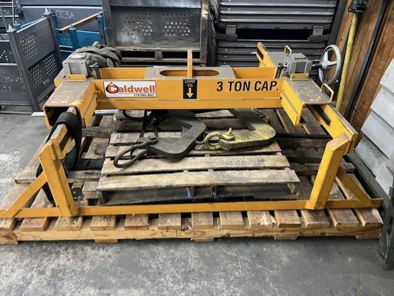 3 TON X 96" X 60" CALDWELL SHEET LIFTER STOCK# 4000