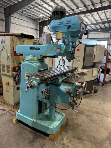 HURCO SM-1 Vertical Milling Machine 3 H.P. DRO #8151