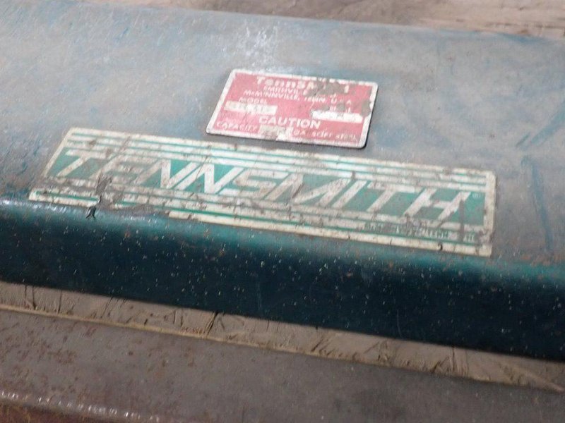 TENNSMITH / ROPER WHITNEY COMPANY 36" / 22 GAUGE MANUAL SLIP ROLL / BENDING BRAKE UNIT  -  SR36 / U422