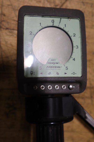 Federal Maxum Digital Indicators and (1) Mitutoyo Digital Travel Micrometer- Auction Item
