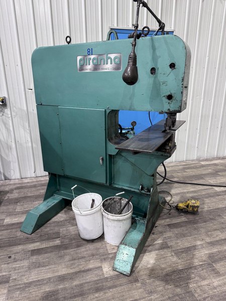 120 TON PIRANHA MODEL #SEP120 SINGLE END HYDRAULIC PUNCH: STOCK #80730
