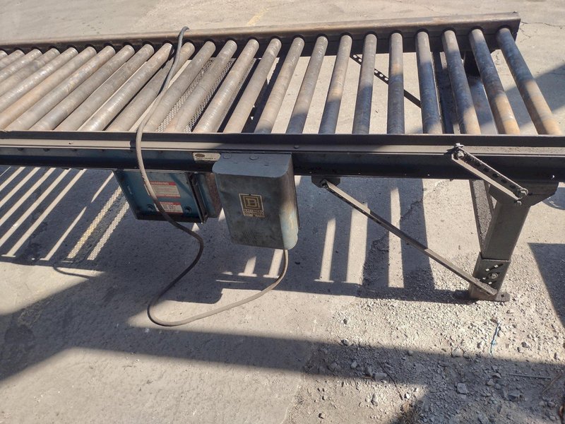 42&quot; X 360&quot; INFEED ROLLER CONVEYOR: STOCK #23679