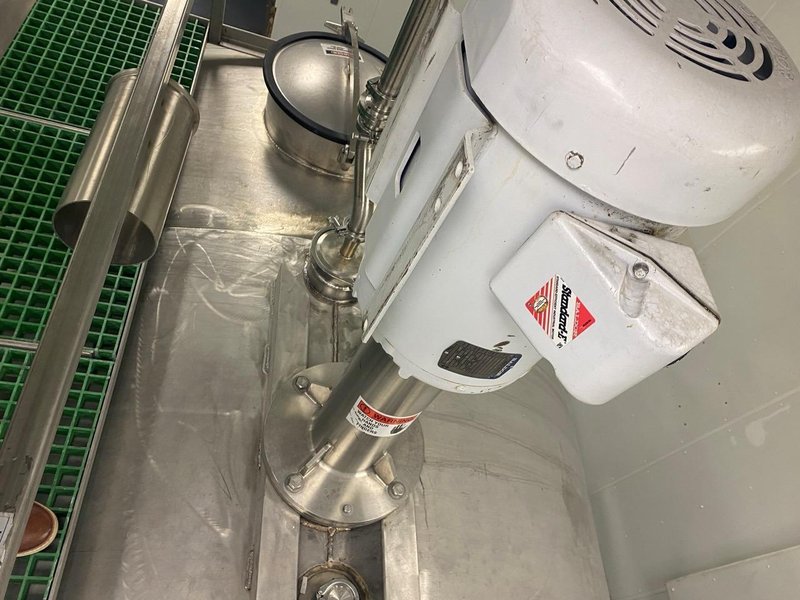 4,500 Gallon Trinity Industries Stainless Steel Holding Tank, 1991 – Admix Rotosolver High Shear Mixing System