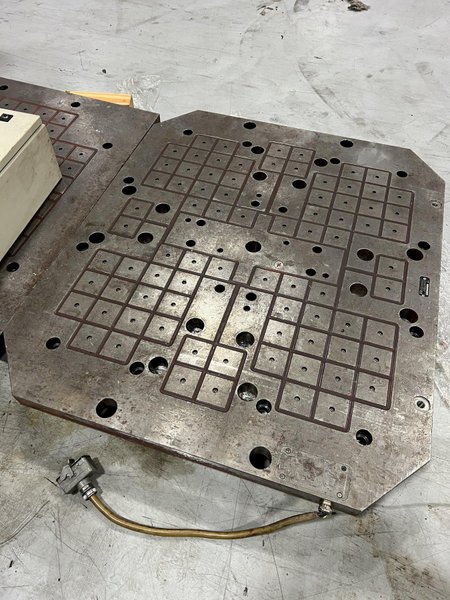 Dual Tecnomagnete Magnetic Chucks w/ Controller 42.5&quot; x 47.5&quot; | 46.5&quot; x 55.5&quot;