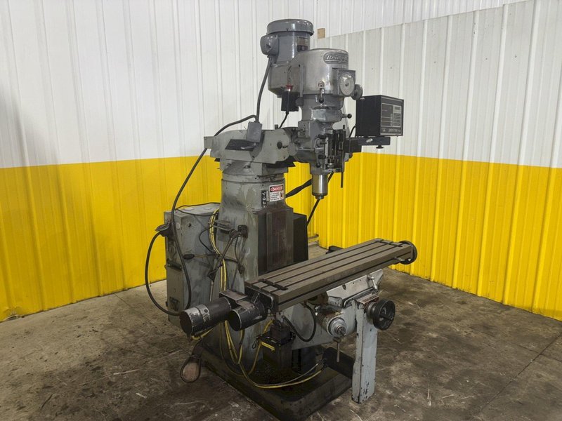 1.5 HP BRIDGEPORT 2 AXIS  CNC VERTICAL RAM TYPE MILL WITH PROTOTRAK PLUS CONTROL: YOBRO #24118