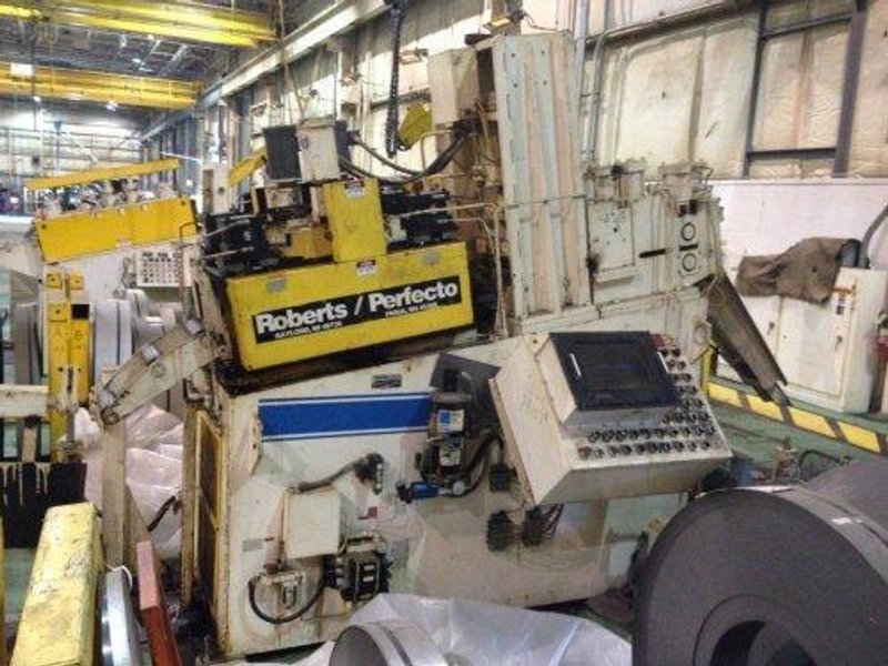 10000 Lbs. PERFECTO Servo Feed Line, 14&quot; @ .250&quot; Capacity