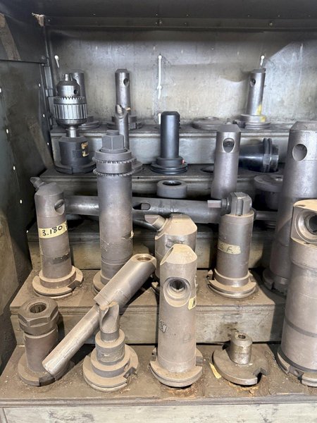 CAT 50 TOOLING W/ CABINET INCLUDED. STOCK # 0325426