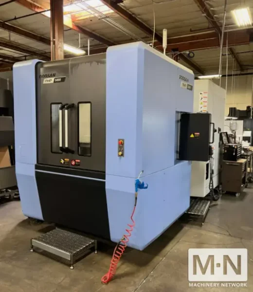 Doosan NHP-5000 4-Axis CNC Horizontal Machining Center, 2019 - Low Hours!