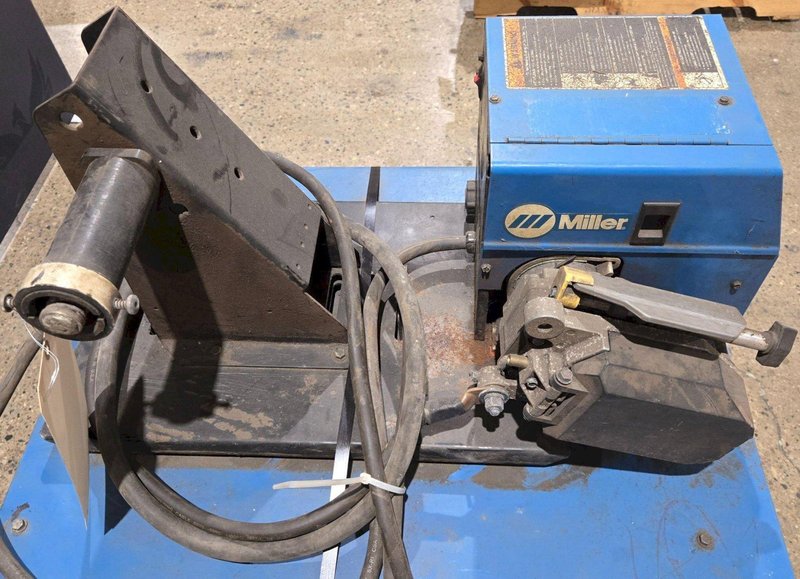 MILLER CP-302 MIG WELDER WITH MILLER 60 SERIES WIRE FEEDER USED